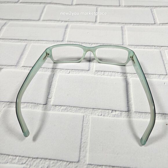 DKNY Tortoise Rectangular Frame W Teal Interior Glasses DY4585B 3388 52 17 135 - Picture 7 of 10